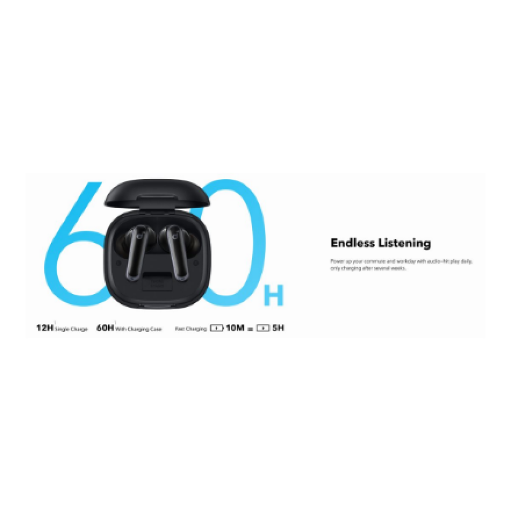 Anker Soundcore , True-Wireless Earbuds , P40i , Bluetooth , In-Ear , Microphone , Wireless , Black