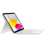 Apple , Magic Keyboard Folio for iPad (10th generation) , White , Compact Keyboard , Wireless , Russian