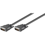 Goobay , Black , DVI-D male Dual-Link (24+1 pin) , DVI-D male Dual-Link (24+1 pin) , DVI to DVI , 1.8 m