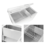 Simfer , CF 3320 , Freezer , Energy efficiency class F , Chest , Free standing , Height 84 cm , Total net capacity 295 L , White