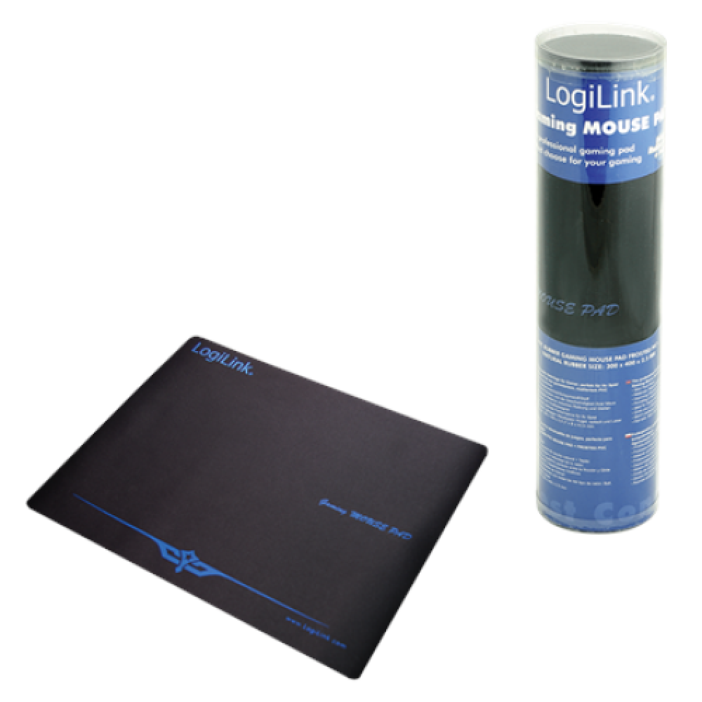 Logilink , Mousepad XXL , Gaming mouse pad , 400 x 3 x 300 mm , Black