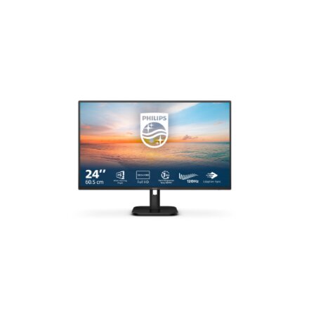 Philips , 24E1N1100A/00 , 24 , IPS , 16:9 , 100 Hz , 1 ms , 1920 x 1080 pixels , 250 cd/m² , HDMI ports quantity 1 , Black , Warranty 36 month(s)