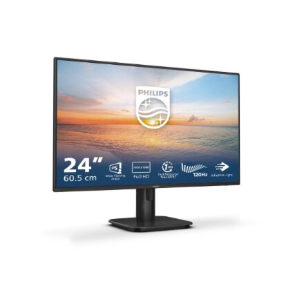Philips , 24E1N1100A/00 , 24 , IPS , 16:9 , 100 Hz , 1 ms , 1920 x 1080 pixels , 250 cd/m² , HDMI ports quantity 1 , Black , Warranty 36 month(s)