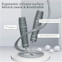 PROIRON Weighted skipping rope 300 cm, Grey, PVC