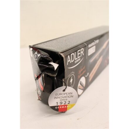 SALE OUT. Adler AD 2318 Infrared Hair straightener, Fast PTC heating, Black , Adler Infrared Hair Straightener , AD 2318 , Warranty 24 month(s) , Ceramic heating system , Temperature (min) 150 °C , Temperature (max) 230 °C , 35 W , Black , DAMAGED PACKAGI
