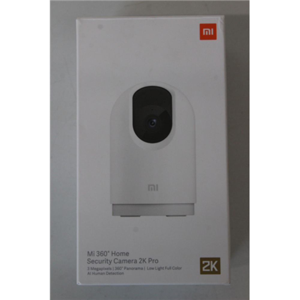 SALE OUT. Xiaomi Mi 360° Home Security Camera 2K Pro , Xiaomi Mi 360° Home , Security Camera 2K Pro , 3 month(s) , One-key physical shield for personal privacy protection , H.265 , Micro SD, Max. 32 GB , USED, MISSING ACCESSORIES