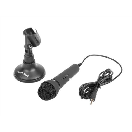 Natec , Microphone , NMI-0776 Adder , Black , Wired
