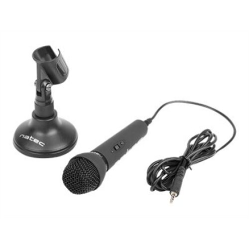 Natec , Microphone , NMI-0776 Adder , Black , Wired
