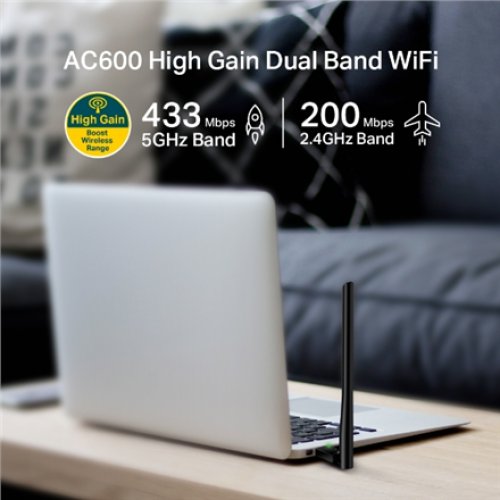 TP-LINK , Dual Band USB 2.0 Adapter , Archer T2U Plus