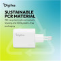 Digitus , USB GaN Charger 45W, 1x USB-C, 1x USB-A , DA-10302