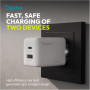 Digitus , USB GaN Charger 45W, 1x USB-C, 1x USB-A , DA-10302