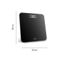 TEFAL , Premiss PP1800V0 , Bathroom Scale , Maximum weight (capacity) 160 , Accuracy 100 g , Black
