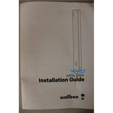 SALE OUT. Wallbox Pedestal Eiffel Basic for Copper SB Dual, Black , Wallbox , Pedestal Eiffel Basic for Copper SB Dual , DAMAGED PACKAGING, MISSING BASE STAND