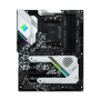 ASRock , X570 Steel Legend , Processor family AMD , Processor socket AM4 , DDR4 DIMM , Memory slots 4 , Supported hard disk drive interfaces SATA3, M.2 , Number of SATA connectors 8 , Chipset AMD X570 , ATX