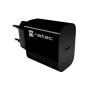 Natec Ribera USB Charger 1X USB-C 20W, Black