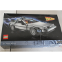 SALE OUT. LEGO 10300 ICONS Back to the Future Time Machine Set, Grey , LEGO DAMAGED PACKAGING