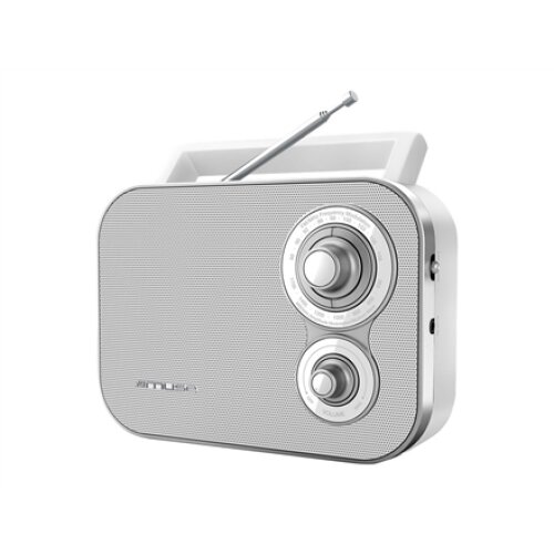 Muse , Portable Radio , M-051RW , AUX in , White
