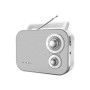 Muse , Portable Radio , M-051RW , AUX in , White
