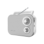 Muse , Portable Radio , M-051RW , AUX in , White