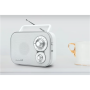 Muse , Portable Radio , M-051RW , AUX in , White