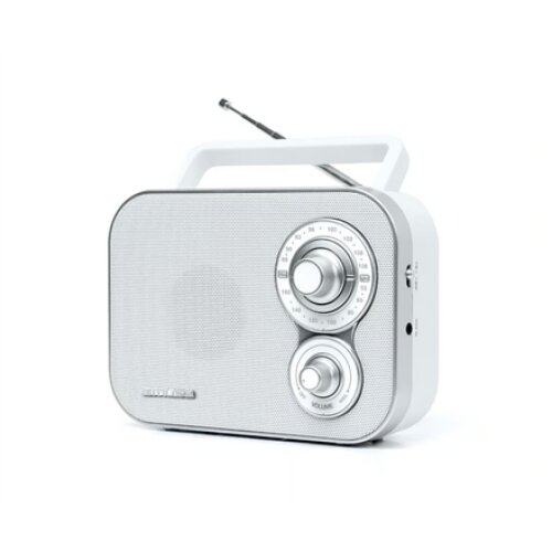 Muse , Portable Radio , M-051RW , AUX in , White