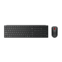 Lenovo Multi-Mode Pro Combo Keyboard and Mouse 6000-US Euro , Keyboard and Mouse Set , Wireless , Mouse included , Bluetooth , US Euro , Eclipse Black
