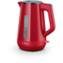Bosch Kettle , TWK1M124 , Electric , 2400 W , 1.7 L , Plastic , 360° rotational base , Red