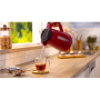 Bosch Kettle , TWK1M124 , Electric , 2400 W , 1.7 L , Plastic , 360° rotational base , Red