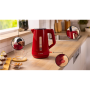 Bosch Kettle , TWK1M124 , Electric , 2400 W , 1.7 L , Plastic , 360° rotational base , Red
