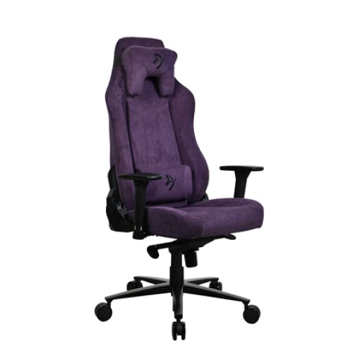 Arozzi Vernazza SoftFabric , Arozzi , Gaming Chair , Frame material: Metal; Wheel base: Aluminium; Upholstery: Soft Fabric , Purple
