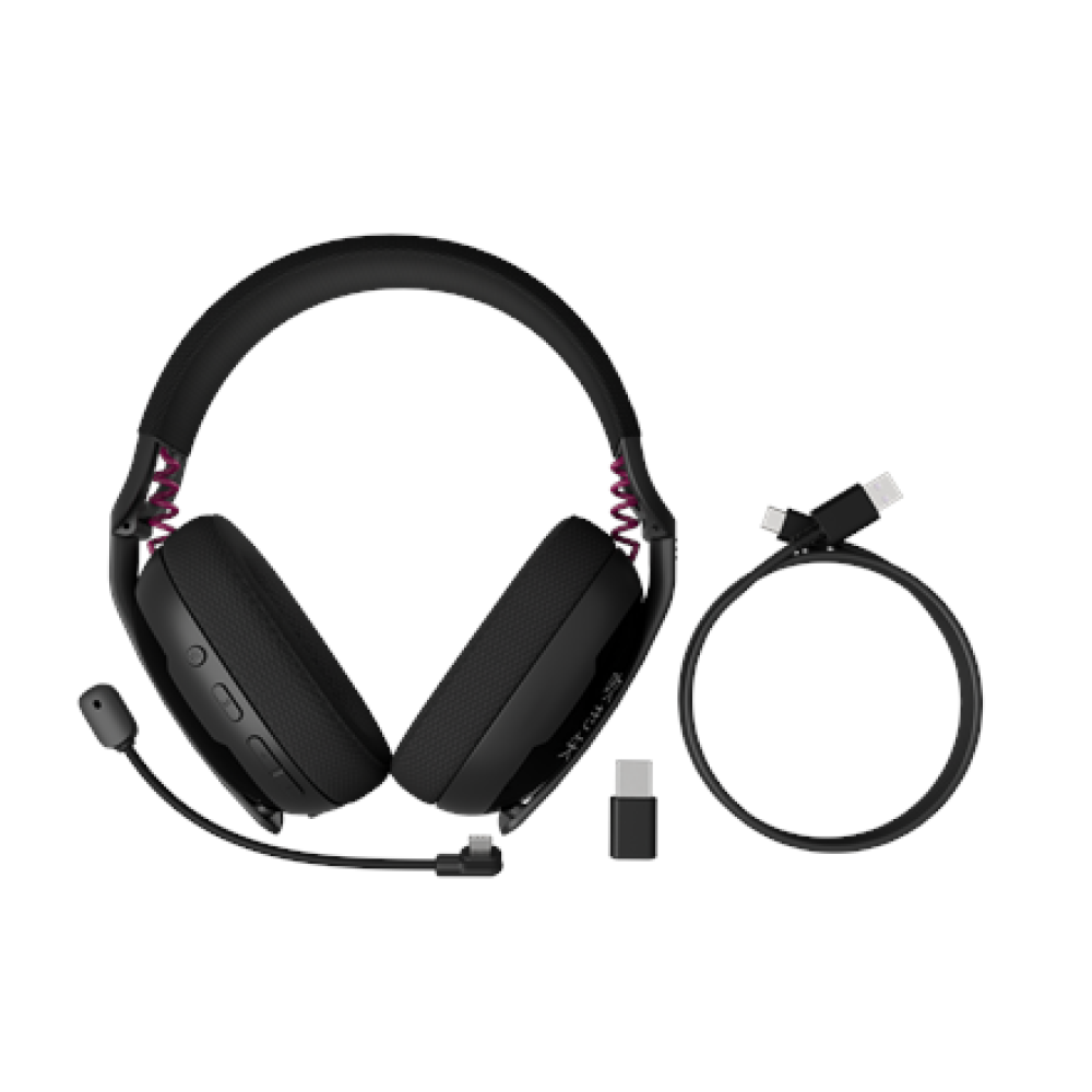 Genesis Gaming Headset , Fury Fukiya F6 , Bluetooth , Over-Ear , Microphone , Wireless , Black