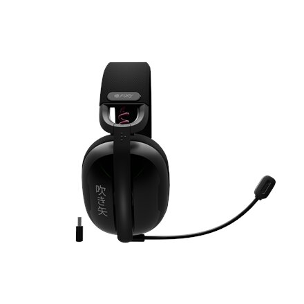 Fury , Gaming Headset , Fukiya F6 , Bluetooth , Over-Ear , Microphone , Black