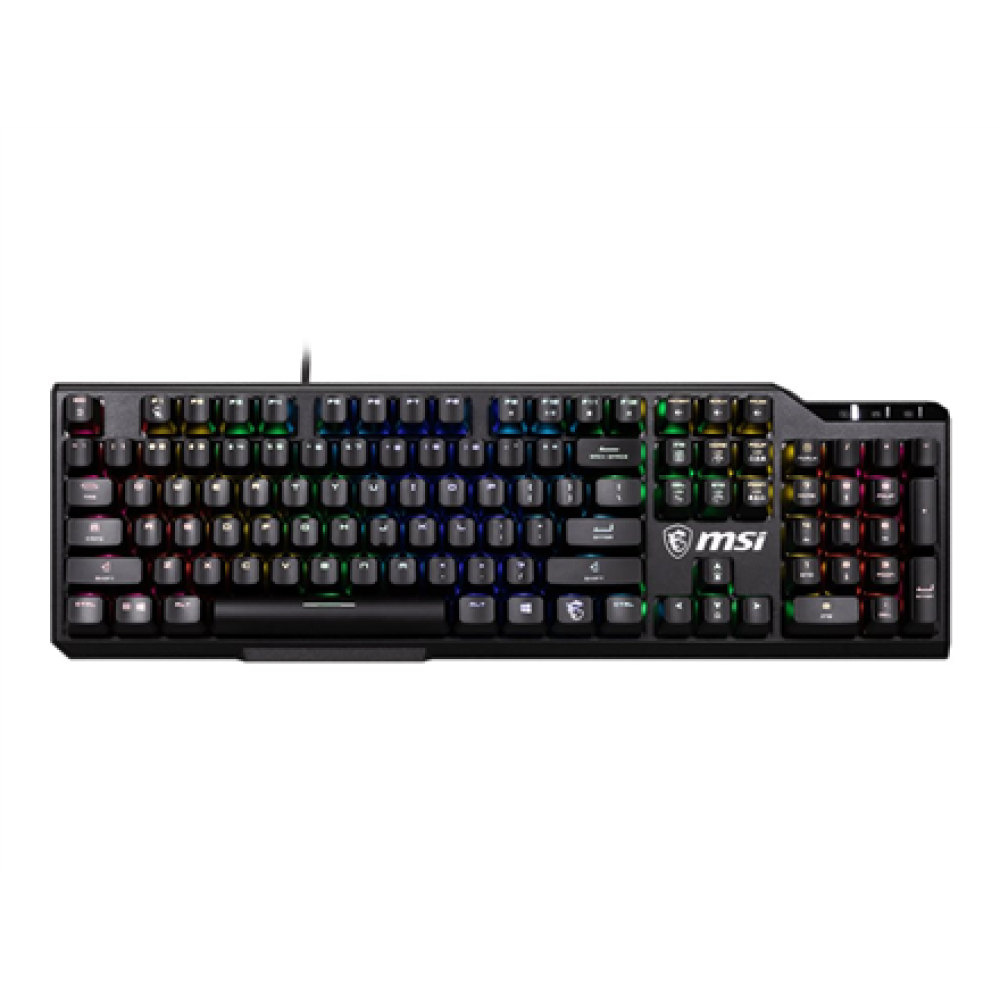MSI , VIGOR GK41 LR , Gaming keyboard , Wired , US , Black