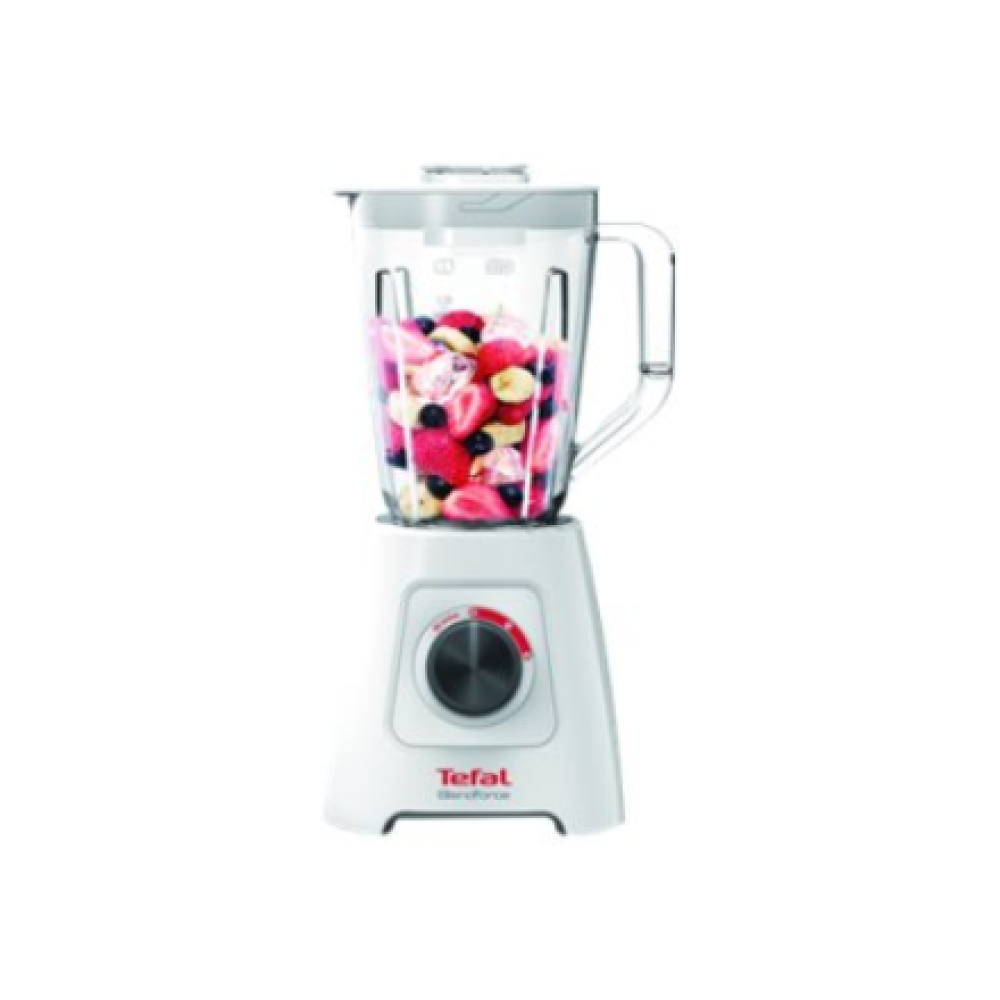 TEFAL , Blender , Blendforce II , Tabletop , 600 W , Jar material Plastic , Jar capacity 2 L , Ice crushing , White