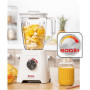 TEFAL , Blender , Blendforce II , Tabletop , 600 W , Jar material Plastic , Jar capacity 2 L , Ice crushing , White