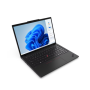 Lenovo ThinkPad T14 , Black , 14 , IPS , WUXGA , 1920 x 1200 pixels , Anti-glare , Intel Core U7 , 155U , 16 GB , SO-DIMM DDR5 , Solid-state drive capacity 512 GB , Intel Graphics , Windows 11 Pro , 802.11ax , Bluetooth version 5.3 , LTE Upgradable , Keyb