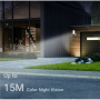 EZVIZ Smart Security Wall-Light Camera , EL3 , 3 MP , 2.8mm , IP65 , H.264/H.265 , MicroSD up to 512GB