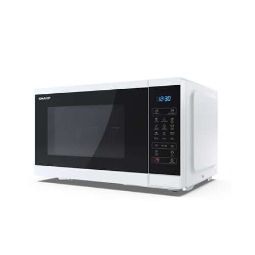 Sharp , Microwave Oven with Grill , YC-MG252AE-W , Free standing , 25 L , 900 W , Grill , White