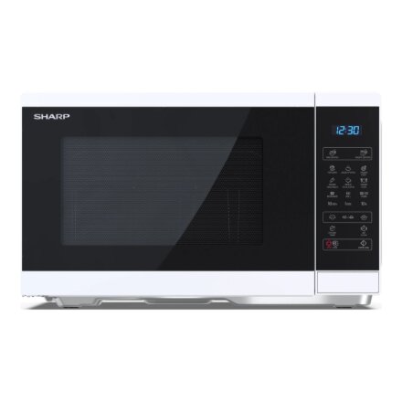 Sharp , Microwave Oven with Grill , YC-MG252AE-W , Free standing , 25 L , 900 W , Grill , White