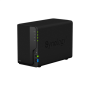 Synology , Tower NAS , DS218 , up to 2 HDD/SSD Hot-Swap , Realtek , Realtek RTD1296 Quad Core , Processor frequency 1.4 GHz , 2 GB , DDR4