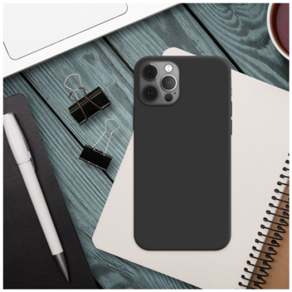 Fixed , Story , Back cover , Xiaomi , Redmi Note 13 Pro+ 5G , Rubberized , Black