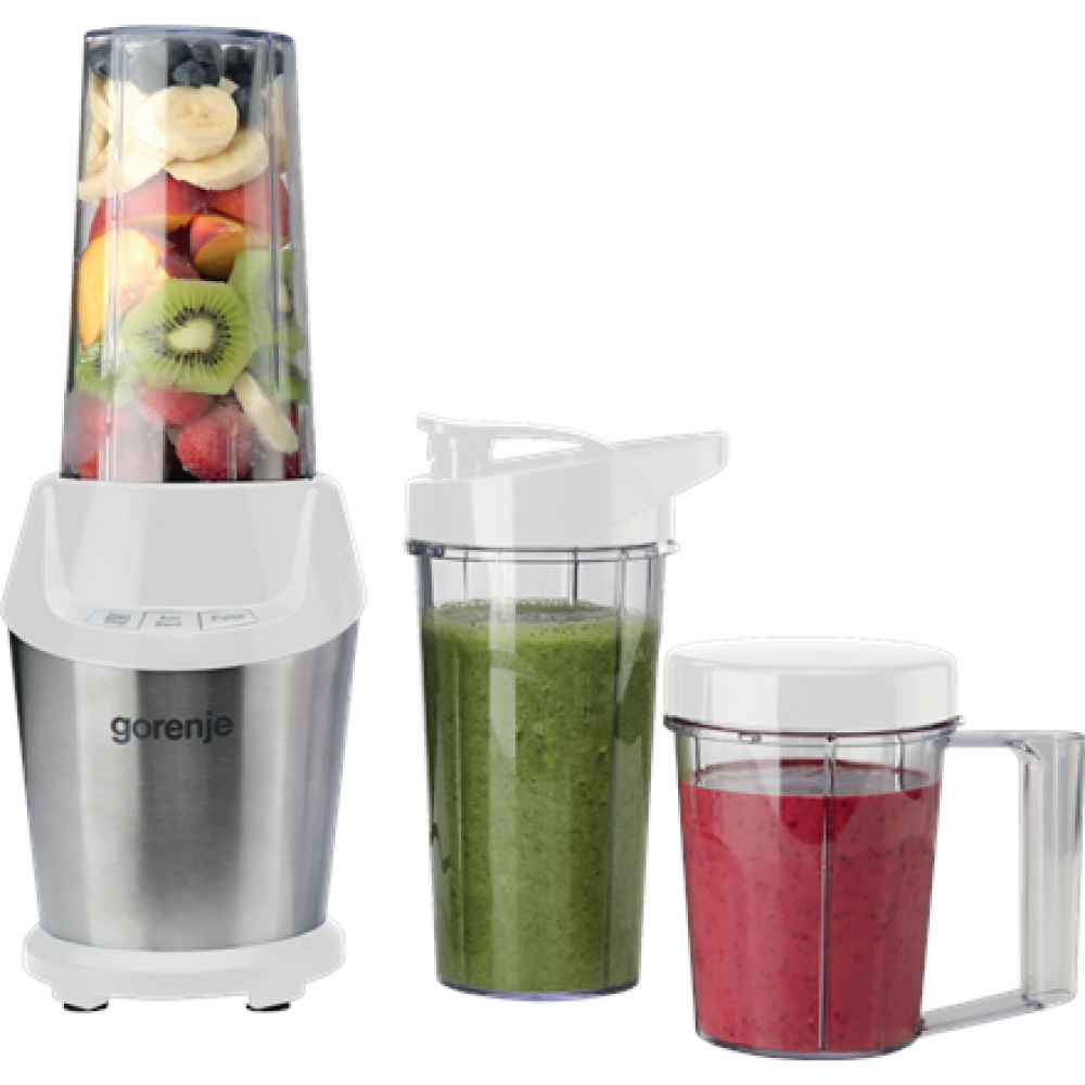 Gorenje Blender , BN1000E , Tabletop , 1000 W , Jar material Tritan , Jar capacity 0.75 L , Ice crushing , White