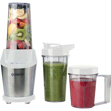 Gorenje Blender , BN1000E , Tabletop , 1000 W , Jar material Tritan , Jar capacity 0.75 L , Ice crushing , White