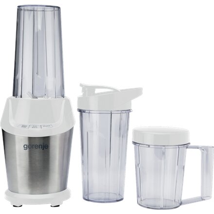 Gorenje Blender , BN1000E , Tabletop , 1000 W , Jar material Tritan , Jar capacity 0.75 L , Ice crushing , White