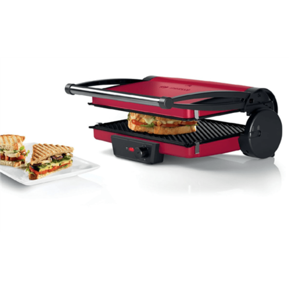 Bosch , Grill , TCG4104 , Contact , 2000 W , Red