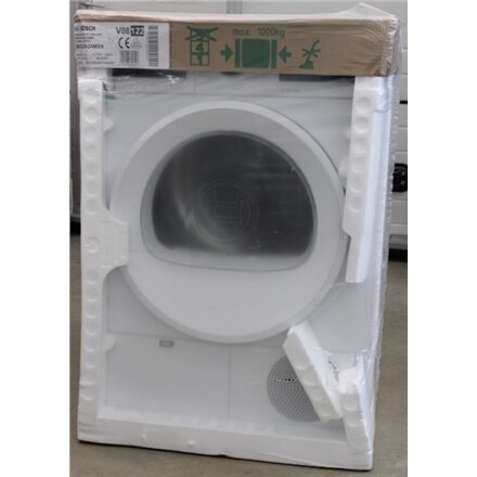 SALE OUT. Bosch WQG242AMSN Dryer machine with heat pump, A++, Front loading, Condensing, Capacity 9 kg, Depth 61,3 cm, White , Bosch , Dryer Machine , WQG242AMSN Series 6 , Energy efficiency class A++ , Front loading , 9 kg , Sensitive dry , LED , Depth 6