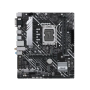 Asus PRIME H610M-A WIFI D4 Processor family Intel, Processor socket LGA1700, DDR4 DIMM, Memory slots 2, Supported hard disk drive interfaces SATA, M.2, Number of SATA connectors 4, Chipset Intel H610, mATX