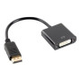 Lanberg Adapter Dual Link DisplayPort 1.2 to DVI-I , AD-0007-BK