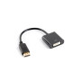 Lanberg Adapter Dual Link DisplayPort 1.2 to DVI-I , AD-0007-BK