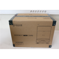SALE OUT. Ecovacs DEEBOT T80 OMNI Vacuum cleaner, Robot, Wet&Dry, 18000Pa, TruEdge 2.0, ZeroTangle 3.0, Carpet Care, Black + Auto-empty stat , Ecovacs Robotic Vacuum Cleaner , DEEBOT T80 OMNI , Wet&Dry , Li-ion , 6400 mAh , Dust capacity 0.22 L , 